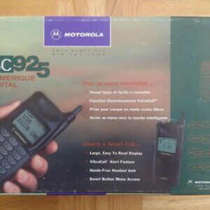 NEW OPEN BOX Motorola SC925 Cell Phone Mobile Phone Vintage Prototype